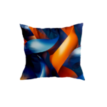 Vibrant Abstract Throw Pillow