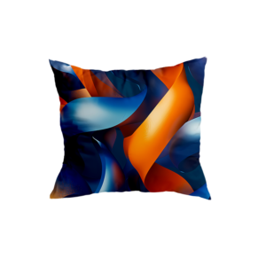 Vibrant Abstract Throw Pillow