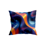 Vibrant Abstract Decorative Pillow