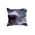 Elegant Swirl Throw Pillow