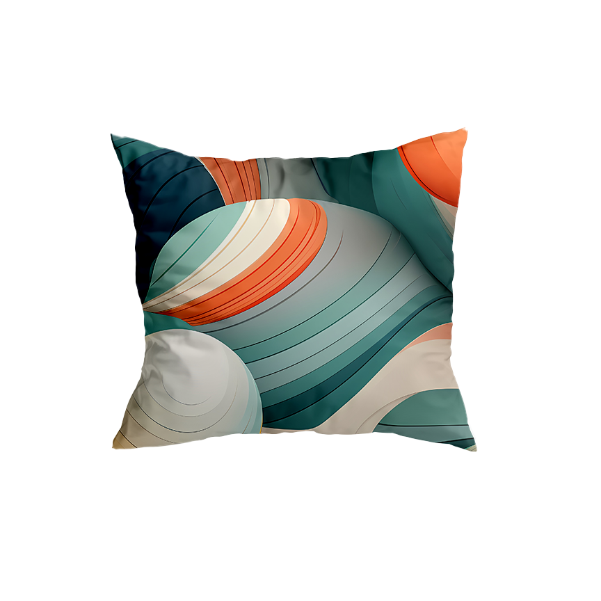 Modern Artistic Throw Pillow