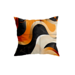 Vibrant Abstract Throw Pillow