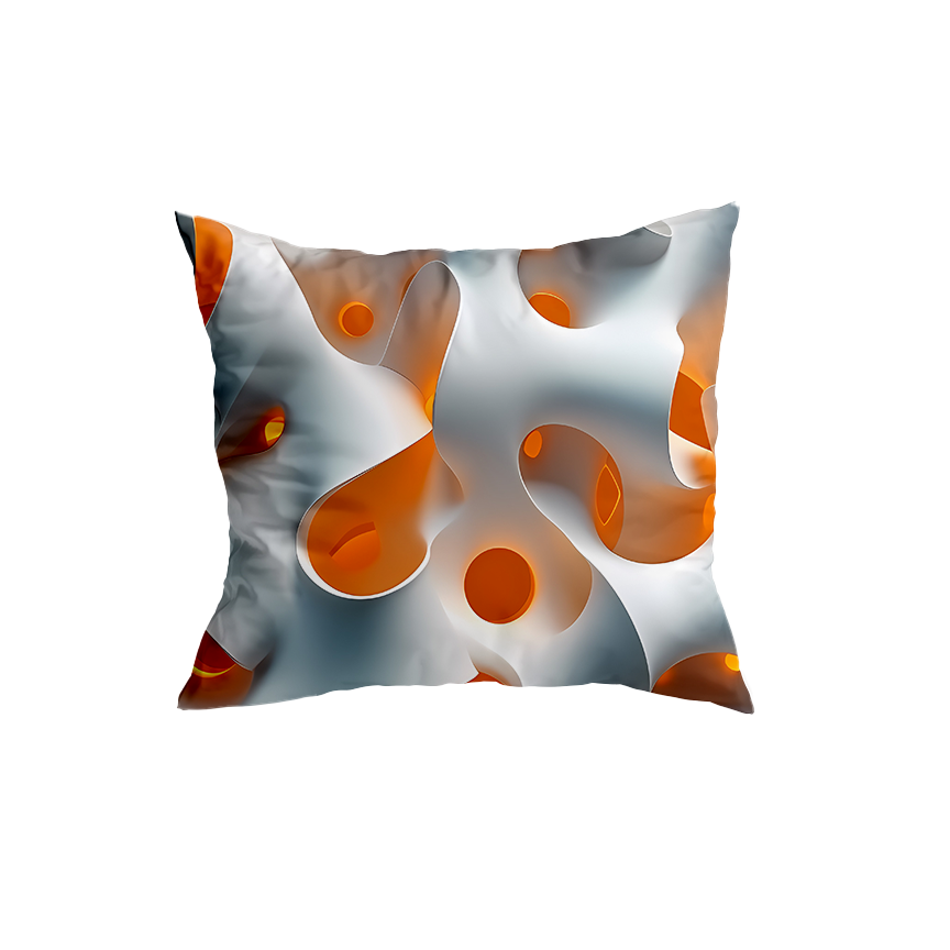 Modern Artistic Throw Pillow