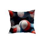 Abstract Spheres Pillow