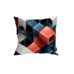 Geometric Art Decorative Pillow