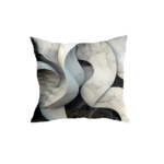 Elegant Abstract Throw Pillow