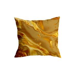 Luxurious Gold Liquid Pillow