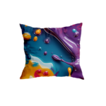 Vibrant Artistic Cushion Cover