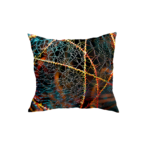 Vibrant Geometric Art Pillow